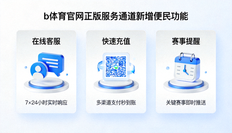 b体育官网正版服务通道新增便民功能展示页面